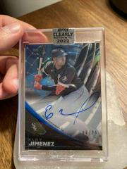 Eloy Jimenez [Blue] #TEK-EJ Baseball Cards 2022 Topps Clearly Authentic Tek Autographs Prices