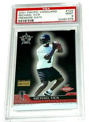 Michael Vick [Premiere Date] Football Cards 2001 Pacific Vanguard Prices