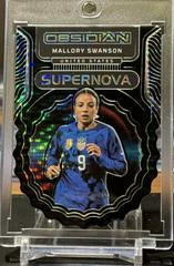 Mallory Swanson [White Pulsar] #15 Soccer Cards 2022 Panini Obsidian Supernova Prices