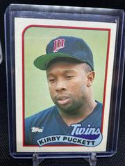 Kirby Puckett Baseball Cards 1989 Topps Tiffany Prices
