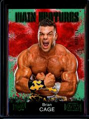 Brian Cage [Green] #MF-22 Wrestling Cards 2021 Upper Deck AEW Main Features Prices