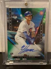 Nico Hoerner [Green Refractor] Baseball Cards 2020 Topps Finest Firsts Autographs Prices