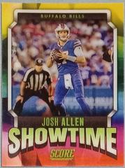 Josh Allen #ST-3 Football Cards 2023 Panini Score Showtime Prices