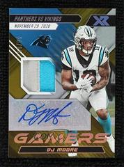 DJ Moore [Gold] #GA-DM Football Cards 2022 Panini XR Gamers Autographs Prices