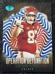 Travis Kelce [Red Blue] #14 Football Cards 2023 Panini Illusions Operation Detonation Prices