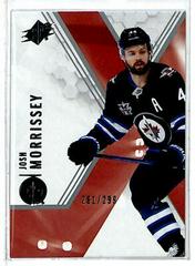 Josh Morrissey #45 Hockey Cards 2021 SPx Prices