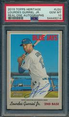 Lourdes Gurriel Jr. Baseball Cards 2019 Topps Heritage Real One Autographs Prices