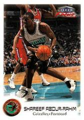 Shareef Abdur-Rahim Basketball Cards 1999 Fleer Focus Prices