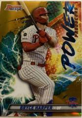 Bryce Harper [Gold Refractor] #PP-BH Baseball Cards 2019 Bowman's Best Power Producers Prices
