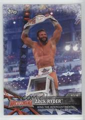 Zack Ryder Wrestling Cards 2017 Topps WWE Road To Wrestlemania Prices
