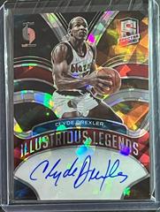 Clyde Drexler [Astral] Basketball Cards 2021 Panini Spectra Illustrious Legends Signatures Prices