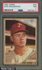 Jack Baldschun #46 Baseball Cards 1962 Topps Prices