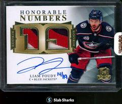 Liam Foudy #HR-LF Hockey Cards 2020 Upper Deck The Cup Honorable Numbers Autograph Patch Prices