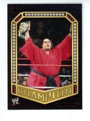 Yokozuna Wrestling Cards 2014 Topps WWE Champions Prices