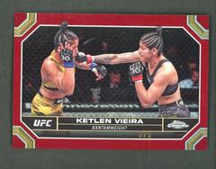 Ketlen Vieira [Red Refractor] #111 Ufc Cards 2024 Topps Chrome UFC Prices