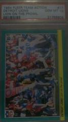 Detroit Lions [Lion on the Prowl] Football Cards 1984 Fleer Team Action Prices