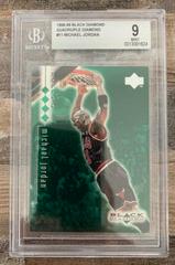 Michael Jordan [Quadruple] Basketball Cards 1998 Upper Deck Black Diamond Prices