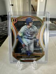 Brett Baty [Orange] #94 Baseball Cards 2023 Topps Tribute Prices
