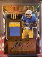 Austin Ekeler [White Gold] #19 Football Cards 2023 Panini Gold Standard Good as Jersey Autographs Prices