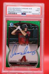 Ivan Melendez [Green] #BMA-IM Baseball Cards 2023 Bowman Chrome Prospect Mega Box Autographs Prices