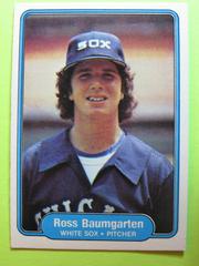 Ross Baumgarten #337 Baseball Cards 1982 Fleer Prices