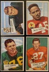 Claude Hipps Football Cards 1952 Bowman Large Prices