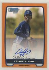Felipe Rivero [Autograph Orange Refractor] #BCAFR Baseball Cards 2012 Bowman Chrome Prospects Prices