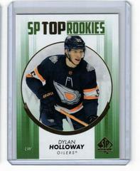 Dylan Holloway [Green] #TR-38 Hockey Cards 2022 SP Authentic Top Rookies Prices