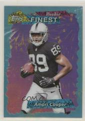 Amari Cooper #95FRR-AC Football Cards 2015 Topps Finest 1995 Refractor Prices