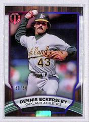 Dennis Eckersley [Purple] #31 Baseball Cards 2022 Topps Tribute Prices