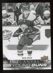 David Jiricek [Black & White] #C227 Hockey Cards 2022 Upper Deck UD Canvas Prices