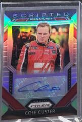 Cole Custer #SS-CC Racing Cards 2020 Panini Prizm Nascar Scripted Signatures Prices