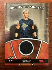 Christian #SCH Wrestling Cards 2010 Topps WWE Superstar Swatches Prices
