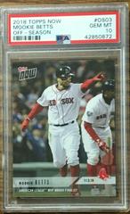 Mookie Betts #OS03 Baseball Cards 2018 Topps Now Off Season Prices