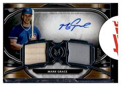 Mark Grace [Signature Swatches Dual Relic Autograph] Baseball Cards 2021 Topps Museum Collection Prices
