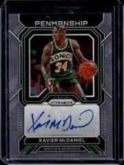 Xavier McDaniel #PNM-XMN Basketball Cards 2022 Panini Prizm Penmanship Autographs Prices