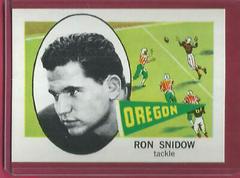 Ron Snidow Football Cards 1961 NU Card Prices