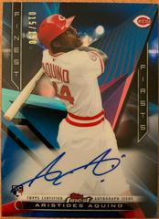 Aristides Aquino #FFA-AA Baseball Cards 2020 Topps Finest Firsts Autographs Prices