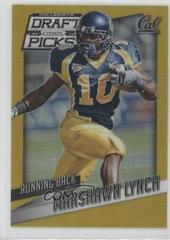 Marshawn Lynch [Gold Prizm] #69 Football Cards 2015 Panini Prizm Collegiate Draft Picks Prices