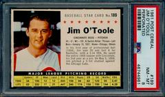 Jim O'Toole [Perforated] #189 Baseball Cards 1961 Post Cereal Prices