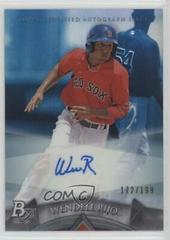Wendell Rijo [Canary Refractor] #AP-WR Baseball Cards 2014 Bowman Platinum Autograph Prospects Prices