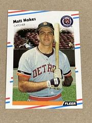 Matt Nokes #66 Baseball Cards 1988 Fleer Glossy Prices