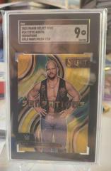 Stone Cold' Steve Austin [Gold Wave] #24 Wrestling Cards 2023 Panini Select WWE Sensations Prices