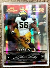 LaMarr Woodley [Draft Picks Rights Autograph] #183 Football Cards 2007 Playoff Prestige Prices