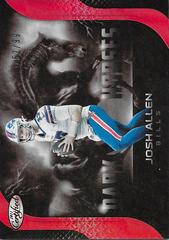 Josh Allen [Red] #DH-14 Football Cards 2021 Panini Certified Dark Horses Prices