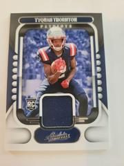 Tyquan Thornton Football Cards 2022 Panini Absolute Rookie Materials Prices