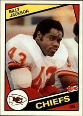 Billy Jackson Football Cards 1984 Topps Prices