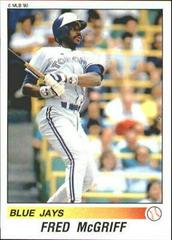 Fred McGriff #170 Baseball Cards 1990 Panini Stickers Prices