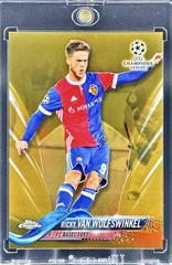 Ricky van Wolfswinkel [Gold Refractor] #97 Soccer Cards 2017 Topps Chrome UEFA Champions League Prices