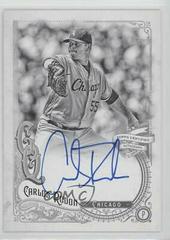 Carlos Rodon [Black & White] Baseball Cards 2017 Topps Gypsy Queen Autographs Prices